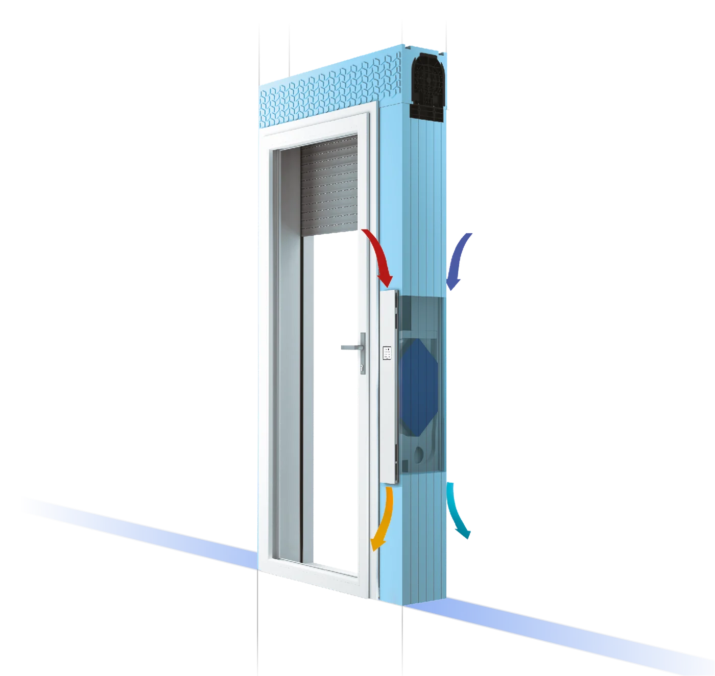 Monoblocchi termoisolanti INGENIUS VMC — Monoblocco con ventilazione meccanica integrata, Skema Libero Latina e Roma