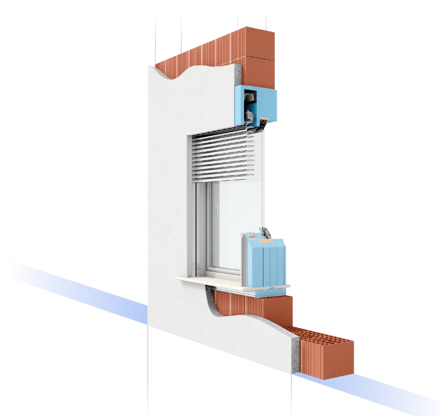 Monoblocchi termoisolanti PRESYSTEM — Monoblocco termoisolante per foro finestra, Skema Libero Latina e Roma