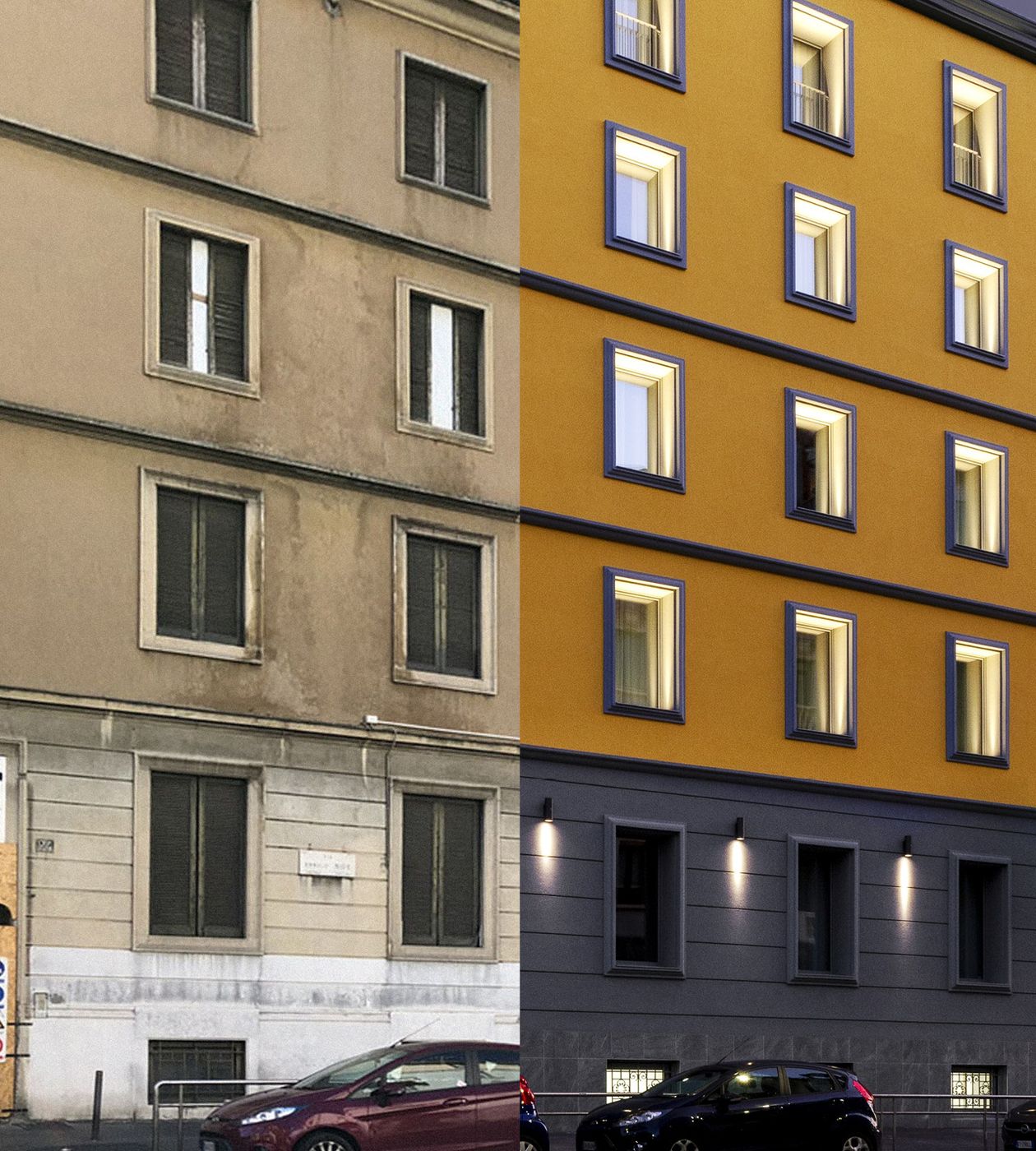 Monoblocco per riqualificazione PRESYSTEM Serie R — Monoblocco da riqualificazione con posa dall'esterno, Skema Libero Latina e Roma