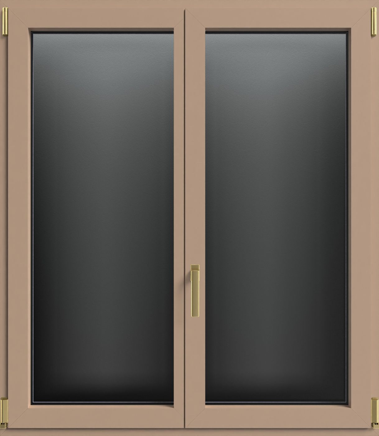 Inversa — Finestra ibrida alluminio-PVC, Skema Libero Latina e Roma