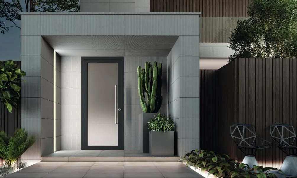Schüco ADS 75 HD HI — Portoncino d'ingresso, Skema Libero Latina e Roma