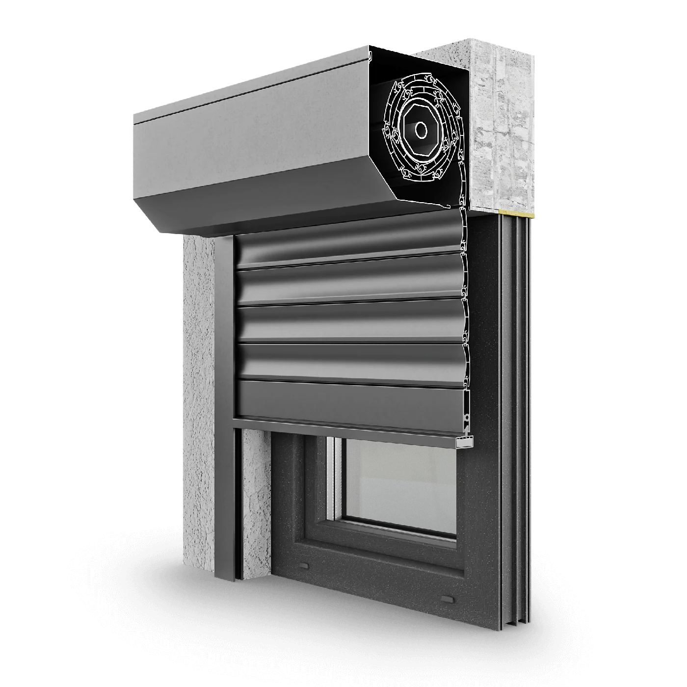 Tapparella adattiva SK90 — Tapparella adattiva (roller shutter), Skema Libero Latina e Roma