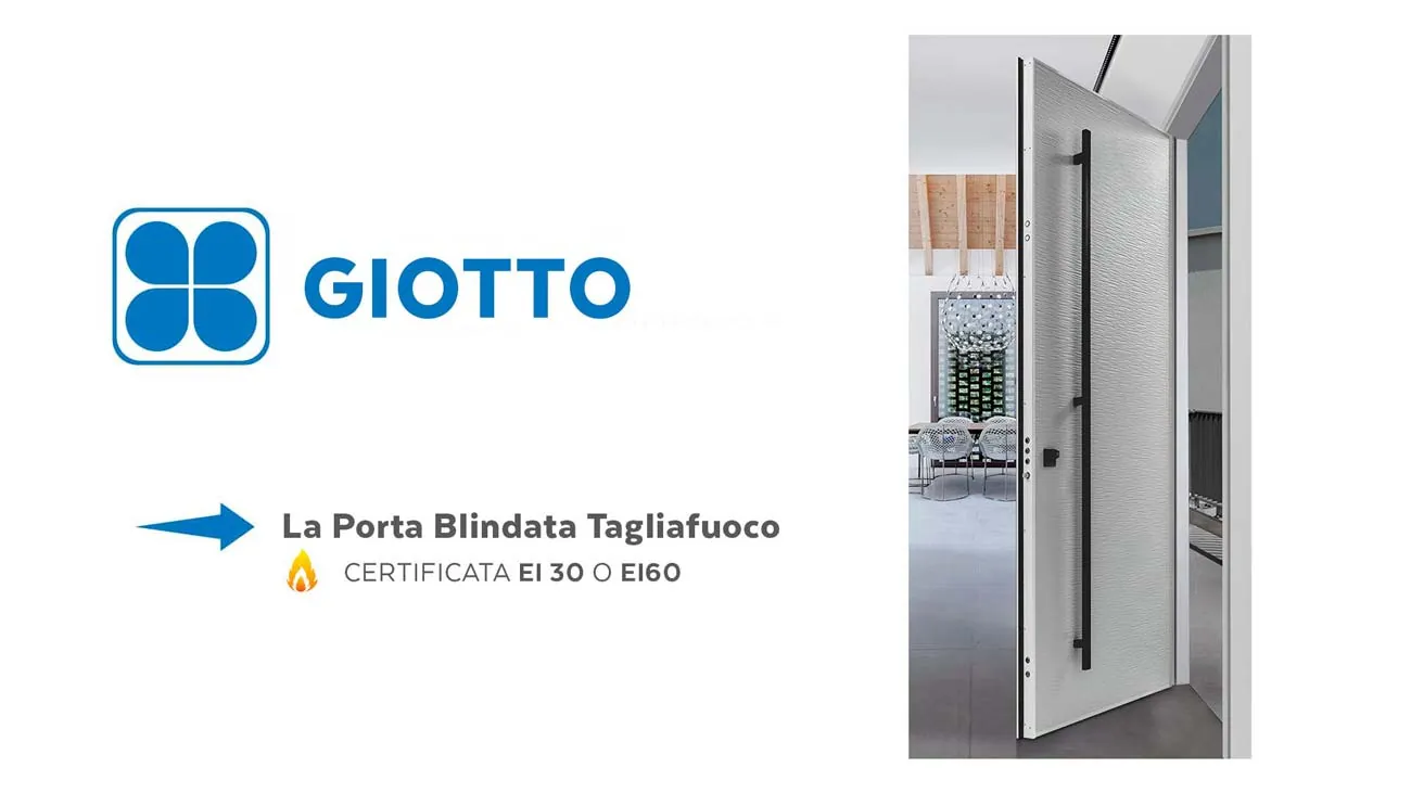 Porte blindate tagliafuoco (F30BC / F60AP) — Porta blindata tagliafuoco REI, Skema Libero Latina e Roma