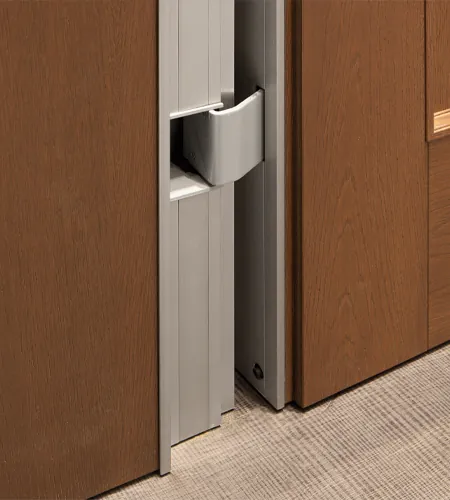 Tekno — Porta blindata rasomuro con cerniere a scomparsa, Skema Libero Latina e Roma