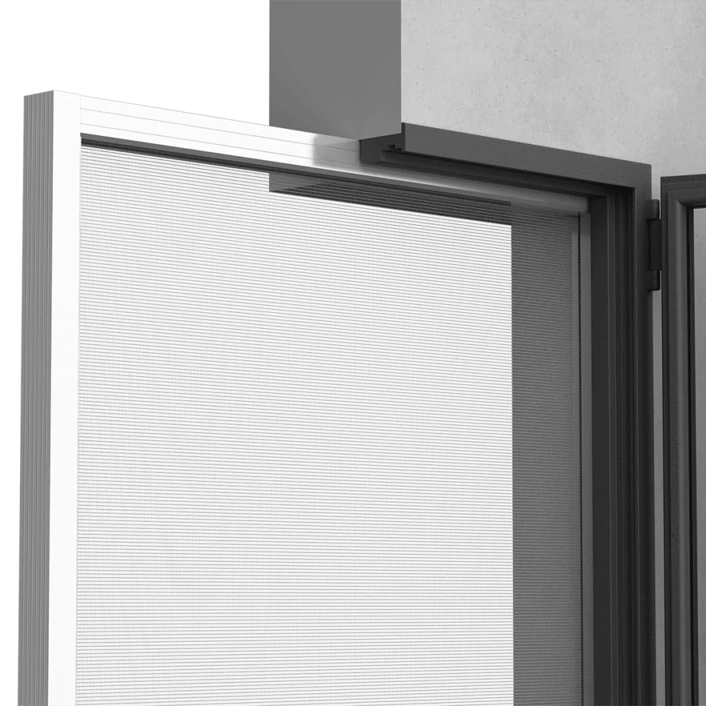 78 Verticale / 50 Verticale (Linea Incasso) — zanzariera a incasso/scomparsa per finestre e portefinestre, Skema Libero Latina e Roma