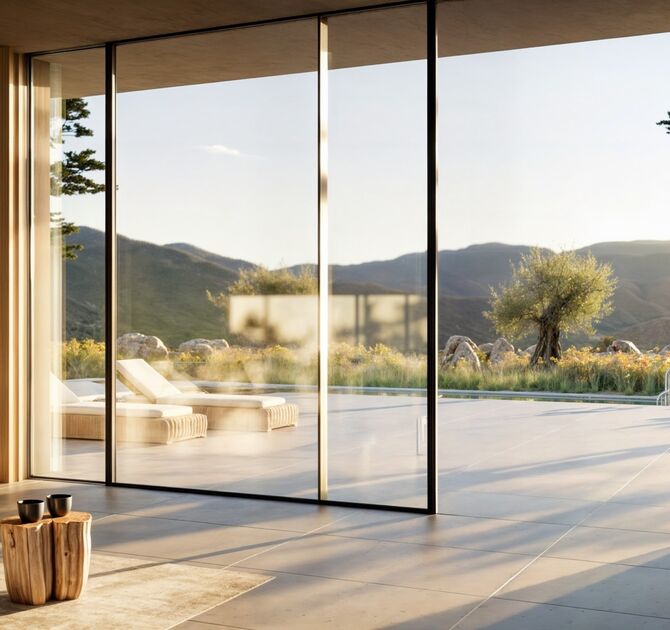 Hi-Finity — Scorrevole in alluminio minimale, Skema Libero Latina e Roma