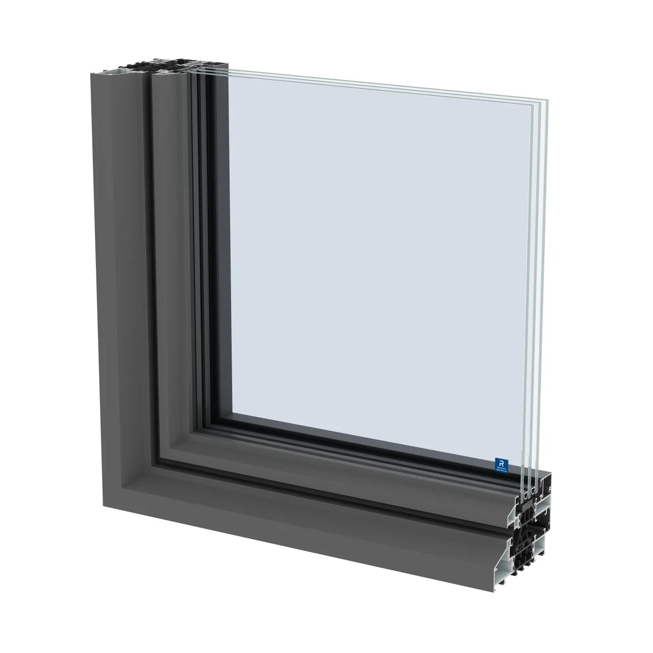 SlimLine 38 — Finestra in alluminio a taglio termico, Skema Libero Latina e Roma