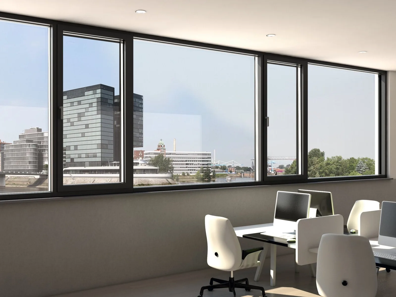 Schüco AWS 90.SI+ — Finestra in alluminio (idonea casa passiva), Skema Libero Latina e Roma