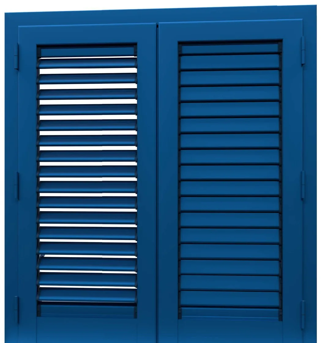 Persiana New Epocal blu a due ante